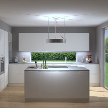 Küchenplanung und -beratung per Videokonferenz (Zoom) bei einem Neubau