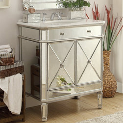Mirrored Bathroom Vanities - Bathroom Vanities And Sink Consoles