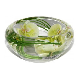 Green Phalaenopsis Flower Bowl - Products