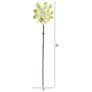 32" Lilac Artificial Flower, Set of 4