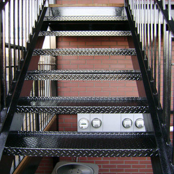 Metal Staircase - Wrought Iron