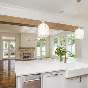 Opt for White in a Contemporary Kitchen Remodel in Sunnyvale, CA