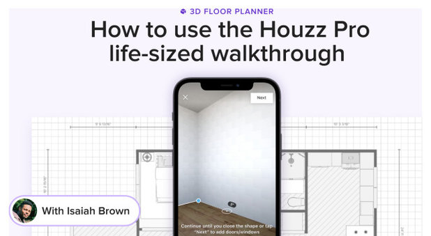 Houzz Pro Life-Sized Walkthroughs