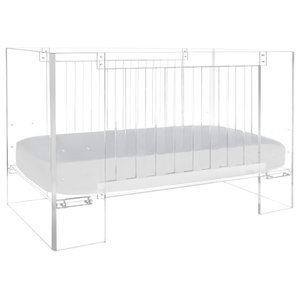 Harlow Acrylic 3 In 1 Convertible Crib Toddler Bed Conversion Kit