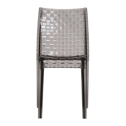 Kartell - Kartell Ami Ami Chairs, Set of 2, Smoke - Dining Chairs
