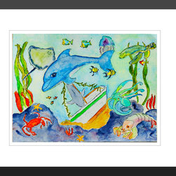 Fine Art Prints-Underwater Fun - Products