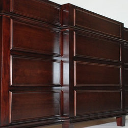 Transitional Cherry Bathroom Vanity - Furniture