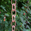Extra Link Copper Rain Chain With Installation Kit, 9 Foot