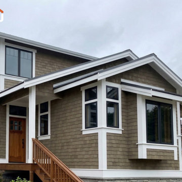 Coastal - Quiver Tan NuCedar Shingles RoughSawn