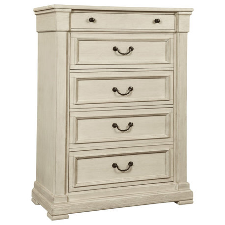 Emma Mason Signature Beverly 5 Drawer Chest  in Two-Tone