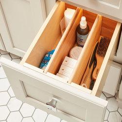 Deep Drawer with Dividers - Bathroom Cabinets