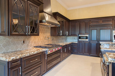 Kitchen - contemporary kitchen idea in Santa Barbara