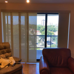 Atrium Condo - Window Treatments