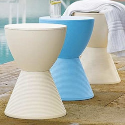 Prince AHA Stool by Kartell - Outdoor Footstools And Ottomans