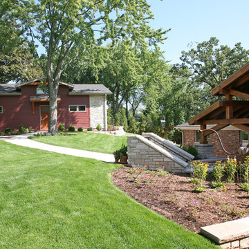 Booth Lake Portico & Exterior Remodel