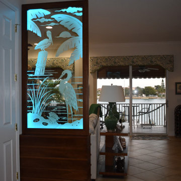 Tropical Room Divider