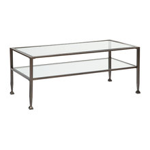 Glass coffee tables