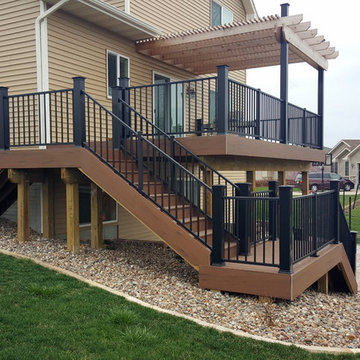 Timbertech Deck Featuring Patio Checkerboard