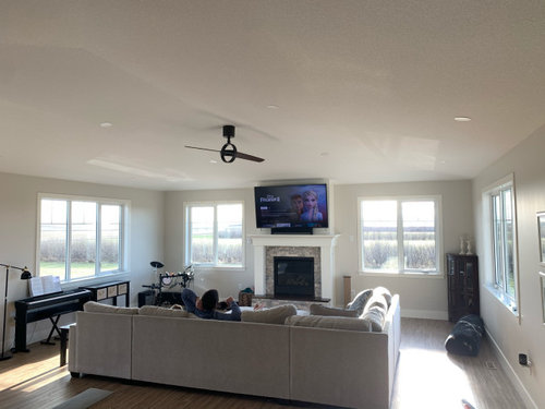 what window coverings for tv room with a view?
