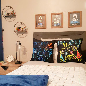 Boys Video Game Bedroom (Boys Bedroom Upgrade)