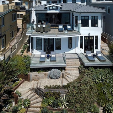 Frame less glass railing