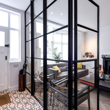 Glass partition