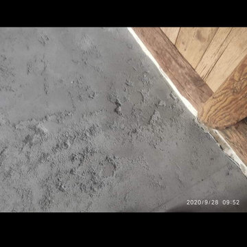 Rénovation d'un sol chez un particulier
