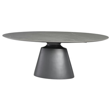 Taji Grey Ceramic Dining Table, HGNE323