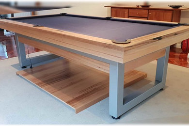 7 or 8 FOOT SLATE ODYSSEY AUTO RISE DINING POOL TABLE