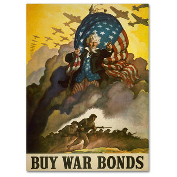 "Warbonds" by Vintage Apple Collection, Canvas Art