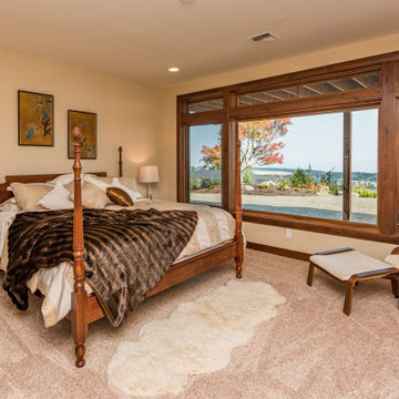 Water Views and Elegant Details Define Sequim Custom Home