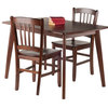 Shaye 3-Piece Set Dining Table With Slat Back Chairs