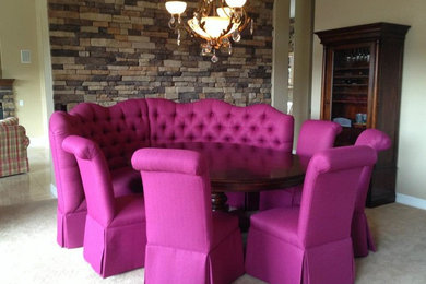 Example of a classic dining room design in Phoenix