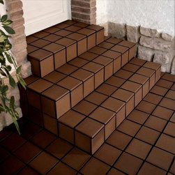 Spanish Flame Brown Quarry Floor Tiles - Direct Tile Warehouse - 床＆壁タイル