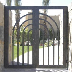 Courtyard & Pedestrain Gates - Home Fencing And Gates