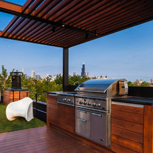 Built In BBQ