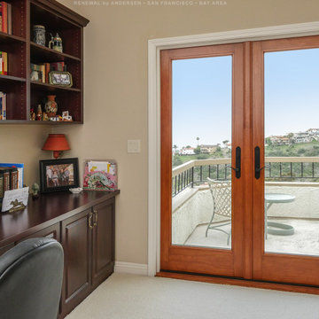 New French Door in Wonderful Home Office - Renewal by Andersen San Francisco Bay