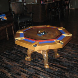 Custom Poker Tables - Indoor Pub And Bistro Tables