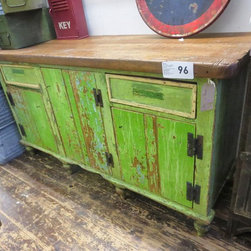 Antique Hand Painted Chest - Products