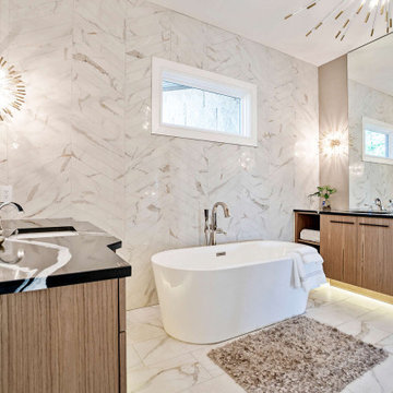 Luxury Guest Bathroom in Orange County