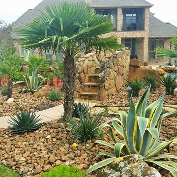 Sugar Land Front & Back Yard Makeover