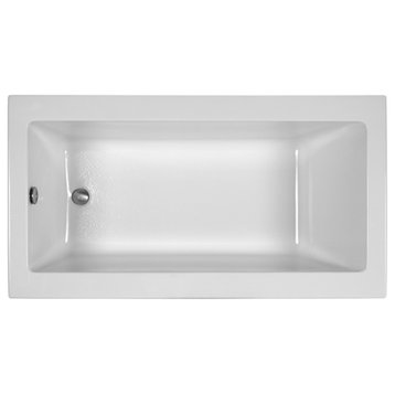 Undermount Soaking Bath, White, 32x19.5