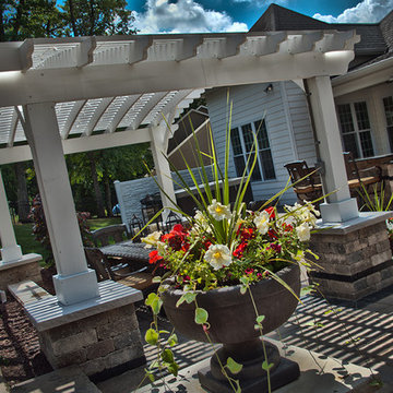 Modern Colonial Outdoor Living Upgrade