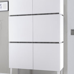 Modern Italian 6-Door Buffet Rex by LC Mobili - $1,775.00 - Buffets And Sideboards