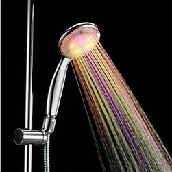 Contemporary Color Changing LED Hand Shower Without Shower Holder SH002 - Showerheads And Body Sprays