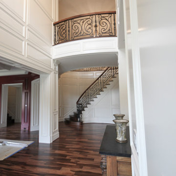 Project #74 | Circular Staircase with Hand-Forged Metal Panels