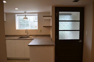 Example of a basement design in Vancouver