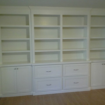 Bookcase with File Drawers
