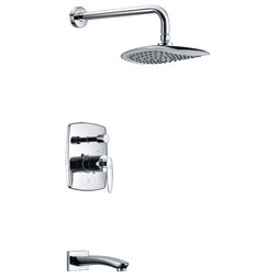 Contemporary Tub And Shower Faucet Sets by Custom Bath Designs