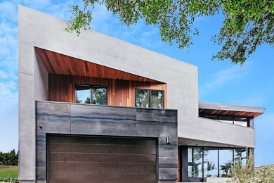 Trendy exterior home photo